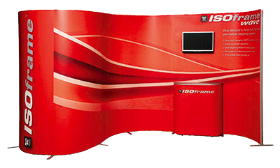ISOframe wave  stand - poster company
